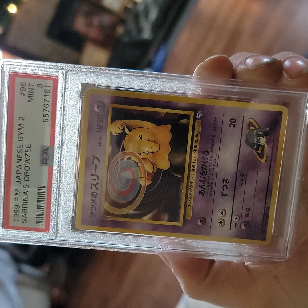 1999 japanese gym 2 Sabrina's Drowzee # 96